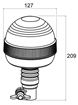 Image sur GYROPHARE LED FLEXIBLE