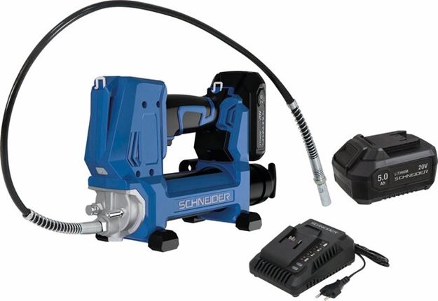 Image sur Coffret Pompe à graisse 20V 690 bar